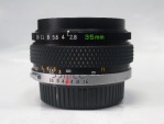 OMズイコー35mmF2.8MC