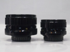 ペンタ110 18mmF2,8・50mmF2.8セット