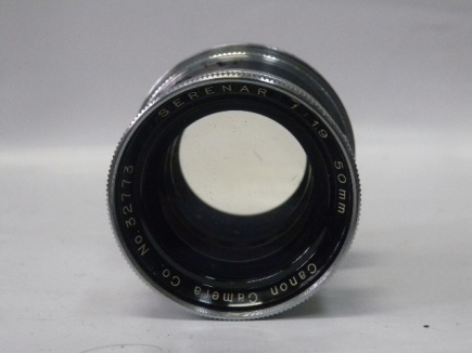 セレナーL50mmF1.9（沈胴）